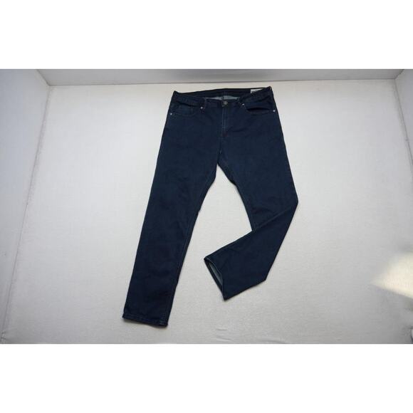 Buffalo David Bitton Adma Buckle Slim Stretch Denim Jeans Mens Size 36 x 30 - Picture 2 of 8